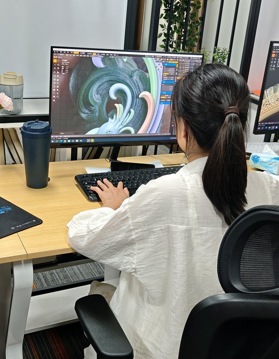 学员独立完成建模练习